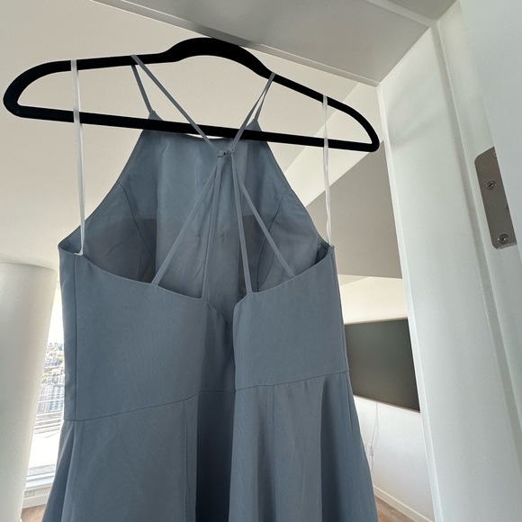 Jenny Yoo Kayla bridesmaid dress in Chambray, size 0 - Picture 3 of 5